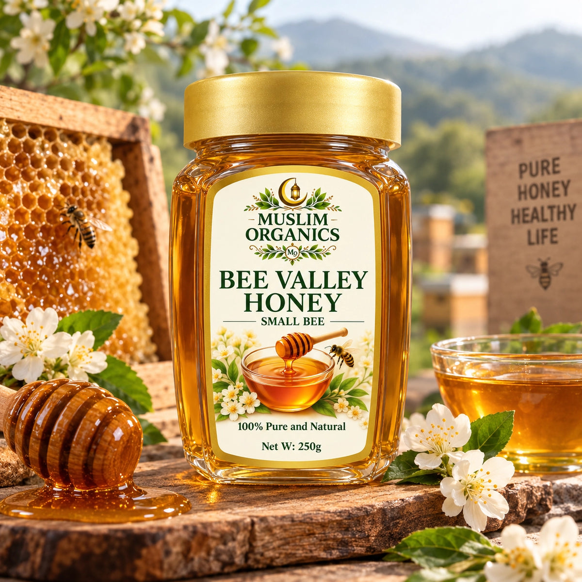 Bee valley Sidr Honey(Small bee) 250g