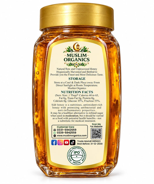 Bee valley Sidr Honey(Small bee) 1000g